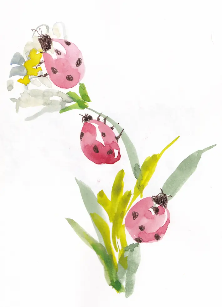 Watercolour painting